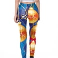 thumbnail image 4 of Mujeres Niñas Navidad Leggings Flaco Navidad Jingle Bell Impreso Cintura alta Elástico Medias Pantalones Pantalones de yoga Fridja nalpqowj15976, 4 of 7