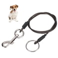 thumbnail image 4 of Herwey Wrapped Steel Wire Leash Pet Fixed Rope Grooming Cable Single Loop for Pet Shower Bathing, 4 of 7