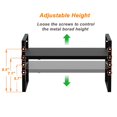 thumbnail image 4 of WEJIPP Expandable Cabinet Shelf Spice Rack in Cabinet Shelf Countertop Cupboard Pantry Shelf Organizer Storage Rack for Kitchen Bathroom Under Sink,2 Packs,8.07" W,Black, 4 of 15