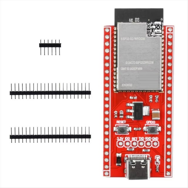 Placa de Desarrollo ESP32-S2-DevKitM/WROOM ESP32-S2 Módulo MCU Wi-Fi Módulo Inalámbrico de un Solo Núcleo de 32 Bits