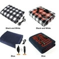 thumbnail image 2 of Multifunctional 12v Electric Heated Blanket Car Soft Travel Camping Rug Caravan, 2 of 4