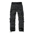 thumbnail image 6 of TRGPSG Men's Casual Tear-rsesistant Work Cargo Pant Camo Outdoor Hiking Pants with Pockets(No Belt),Dark Camo 34x32, 6 of 6