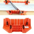 thumbnail image 3 of Saw Mitre Box Saw Clamping Box Woodworking Mini Miter Saw Box with 3 Angle for Crafts, 3 of 8
