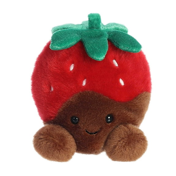 Aurora - Mini Red Palm Pals - 4.5" Valentino Chocolate Strawberry - Adorable Stuffed Animal
