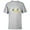 Athletic Heather, variant on Disney Mickey and Friends Donald Duck Energetic - Short Sleeve T-Shirt for Kids - Customized-Athletic Heather