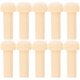 thumbnail image 5 of Beige Wooden Pegs for Decoration 10pcs Unfinished Craft Accessories Versatile Furniture and Toy, 5 of 5