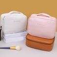 thumbnail image 3 of Large Capacity Cosmetic Bag, Portable Cosmetics Compartment Storage Bag, 3 of 9