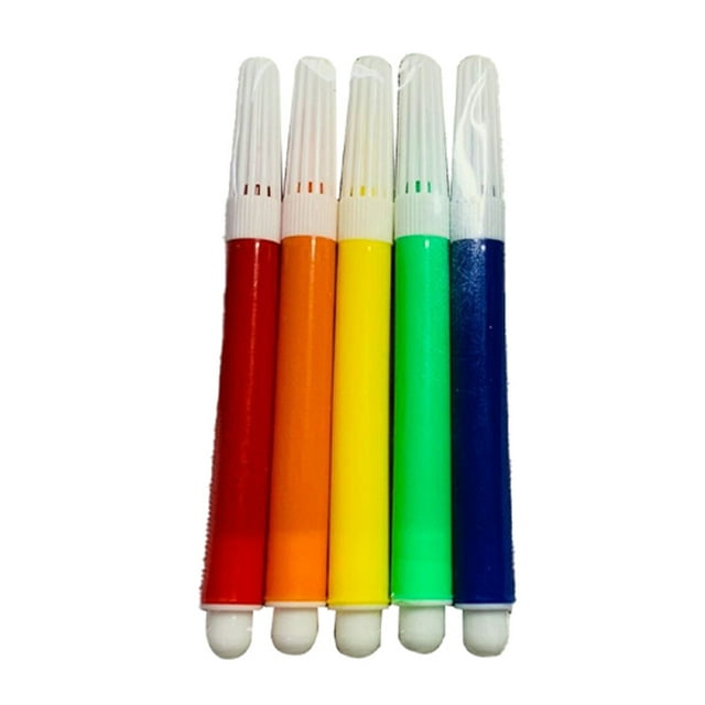 Wweixi Rouleaux de Papier Thermique Caisse Enregistreuse Reçus de Carte de Crédit Imprimante Portable 5 Pcs Stylos Colorés