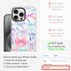 thumbnail image 2 of Funda de teléfono MOSNOVO compatible con iPhone 15 Pro Max Clear, 2 of 7