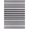 thumbnail image 2 of Balta Marius Striped Indoor/Outdoor Area Rug Charcoal 7'10" x 10' 8' x 10' Black, 2 of 15