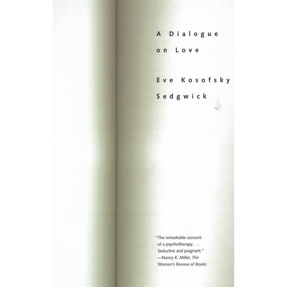 A Dialogue On Love, (Paperback)