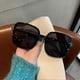 thumbnail image 2 of Fashion Designer Square Sunglasses Woman Retro Vintage Gradient Sun Glasses Female Clear Lens Black White Oculos De Sol, 2 of 3