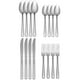 thumbnail image 1 of Juego de cubiertos Moven Cosmo 16 Piezas Acero Inoxidable, Cuchara Sopera, Cuchillo, Tenedor, Cuchara Cafetera, 1 of 9