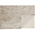 thumbnail image 4 of 2' X 3' Ivory Tan And Gray Abstract Area Rug, 4 of 8