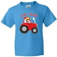 thumbnail image 3 of Inktastic Farmer Tractor Little Sis Youth T-Shirt, 3 of 5