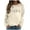 A1-Beige1158, variant on XIAOCHA Womens Floral Graphic Crew Neck Sweatshirt Curved Hem Everyday Pullover Top