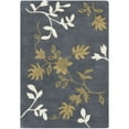 thumbnail image 2 of SAFAVIEH Soho Mable Floral Wool Area Rug, Dark Grey, 7'6" x 9'6", 2 of 10