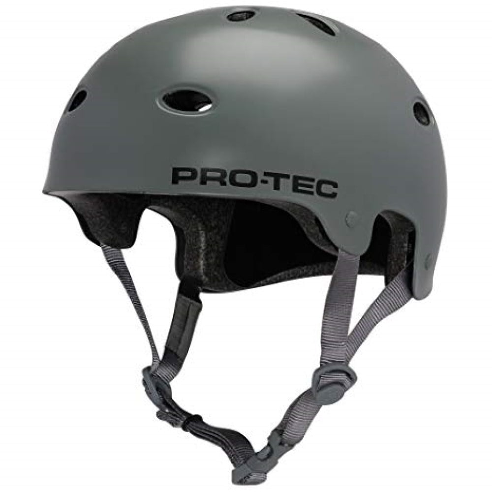 Matt Grey Pro-Tec Full Cut Scooter/BMX/Skate Helmet 