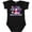AB-Black, variant on My 1st 4th of July with Stars and Cupcake Boys or Girls Baby Bodysuit