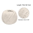 thumbnail image 2 of Cordel Embalaje Cuerda Envoltura Unique Bargains 75M/82 Yardas Beige, 2 of 7