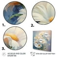 thumbnail image 3 of Designart "Minimalism Daisy expression II" Landscapes Floater Framed Canvas Wall Art, 3 of 7