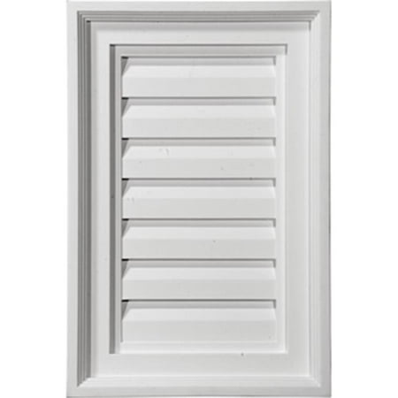 

24 In. W X 32 In. H Vertical Gable Vent Louver Architecture Functional accents