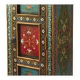 thumbnail image 5 of Beaumont Lane Boho Chic Traditional Wood Hand Painted Cabinet in Multi-Color, 5 of 5