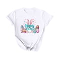 thumbnail image 6 of successthop Egg Shirts for Adults Womens Happy Easter Short Sleeve Holiday T Shirt Crewneck Shirt Summer Vacation Top M, 6 of 6