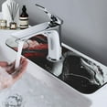 thumbnail image 7 of Pofeuu Cool Black And White Dragon Print Splash Guard for Sink Faucet Sink Gadgets-Splash Guard Behind Faucet Drip Catcher for Kitchen, Bathroom,Sink Mat, 7 of 7