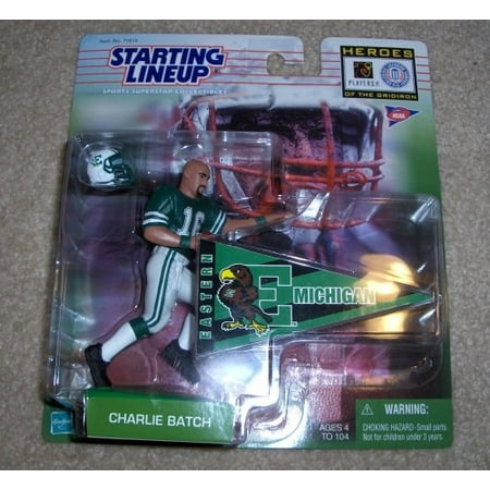 - 1999 NCAA Football Heroes of the Gridiron Starting Lineup - Charlie Batch - Eastern Michigan