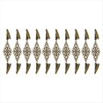 thumbnail image 1 of Pinza para Suéter Vintage, Botón para Bufanda de Seda, Botón para Bufanda, Cadena para Cárdigan, Broche para Dama, Bronce, 1 of 6