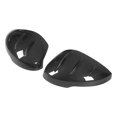 thumbnail image 3 of 2pcs Side Rearview Mirror Cover ABS Carbon Fiber Color Glossy Replacement for Civic 11th 2022, 3 of 9
