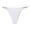 White, variant on Honeeladyy Women's Fashion Attractive Traceless Transparent Low Waist G-string Panties Thong