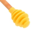 thumbnail image 3 of FRCOLOR 2pcs Honey Dippers Sticks Honey Pot Stirrers Convenient Honey Drinks Mixing Sticks Portable Honey Stirrer Wand Kitchen Stirring Honey Dippers Wands, 3 of 8
