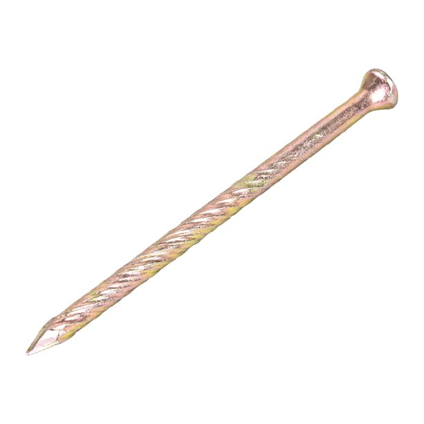 Clavos de cubierta en espiral de acero al carbono 53mmx2.5mm(LxD), 100Pcs