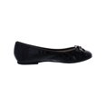 thumbnail image 2 of Lauren Ralph Lauren Womens Jayna Leather Round Toe Ballet Flats, 2 of 3