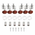 thumbnail image 3 of Ymiko Tuners, Prevent Screw Slippage Comes With Screws Easy To Install Tuning Pegs, For Instrument Lovers Guitar, 3 of 8