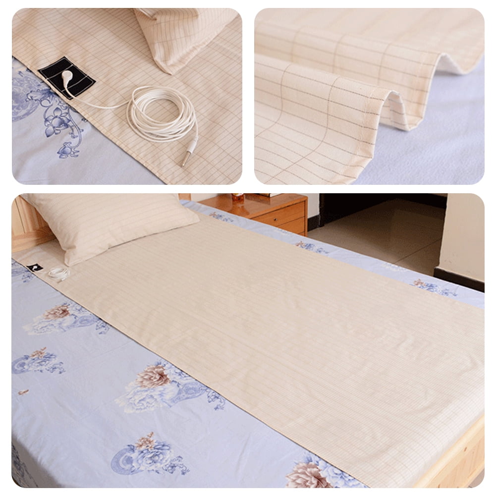 35'' x 90'' Earthing Half Sheet with Cord, Earthing Grounding Sheet