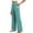 75# 1Pack:Light Green, variant on Womens 29" Wide Leg Pants Athletic Yoga Leggings Casual Sweatpants Stretch Dress with Pockets,Navy Blue,US Size M