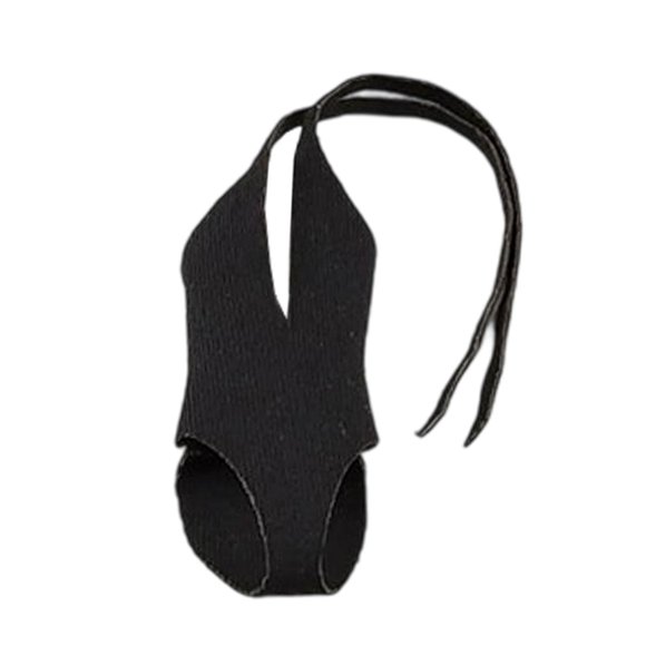 Figura de acción a escala 1/12, ropa, traje de baño, minivestido de moda para muñeca. Negro