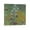 Frame-style, variant on Gustav Klimt Paintings Flower Garden Prints Wall Art Poster Painting On Canvas Wall Art Poster Scroll Picture Print Living Room Walls Decor Home Posters 12x12inch(30x30cm)