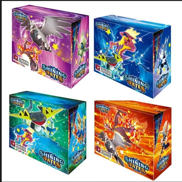 360Pcs Box Shining Fates Style SCARLET&VIOLE 151 Booster Battle Carte Trading Card Game Collection Cards Toys Kids Gifts