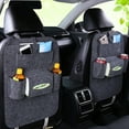 thumbnail image 1 of Labymos Auto Car Backseat Organizer Car-Styling Holder Felt Covers Versatile Multi-Pocket Seat Wool Felt Storage, 1 of 7