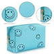 thumbnail image 2 of Bolsa organizadora de cosméticos de PU con cara sonriente para viajes femeninos (amarillo, rosa, azul) Ehuebsd Cuidado Belleza, 2 of 7