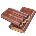 thumbnail image 5 of Humidor de Cuero Marrón Incluye Juego de Cuchillos Humidor de Cuero Botao de Viaje, 5 of 5