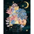 thumbnail image 2 of Wang, Melissa 15x18 Gold Ornate Wood Framed with Double Matting Museum Art Print Titled - Moonlight Flowers I, 2 of 4