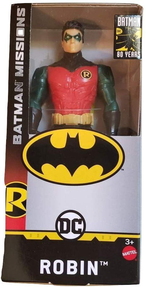livraison gratuite DC Robin 6" Collection Figure ~ Batman missions 80 ans collection 