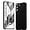 Black, variant on [3 in 1 for Samsung Galaxy S22 Case, with Screen Protector, [Upgraded Enhanced Camera Protection][Microfiber Lining] Shockproof Liquid Silicone Phone Case for Samsung Galaxy S22. (Navy Blue)