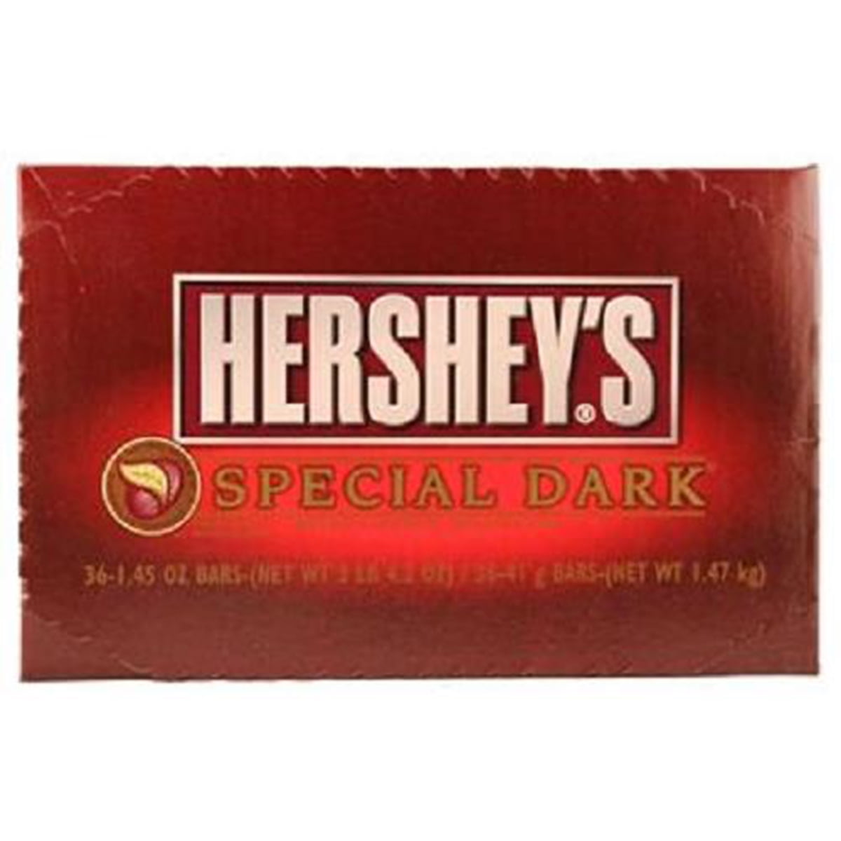 Hershey's Special Dark Chocolate Bar 36 Count 1.45 oz