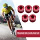 thumbnail image 5 of Bicicleta 5 uds pernos de plato Ndcxsfigh de pernos de plato de anillo doble único (6,4mm rojo), 5 of 6